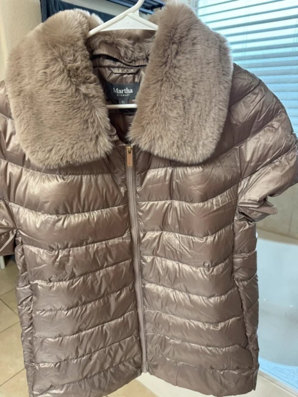 Martha Stewart puffer vest